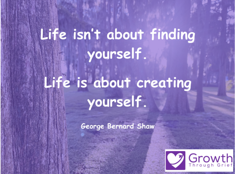 Life isn’t about finding yourself. Life is about creating yourself.